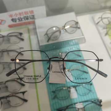 浪特梦纯钛复古镜架L7019
