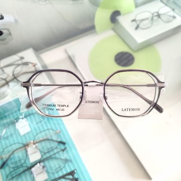 浪特梦复古纯钛镜架L7504